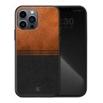 Θήκη Premium Apple iphone 12 Pro Max Brown Leather d1