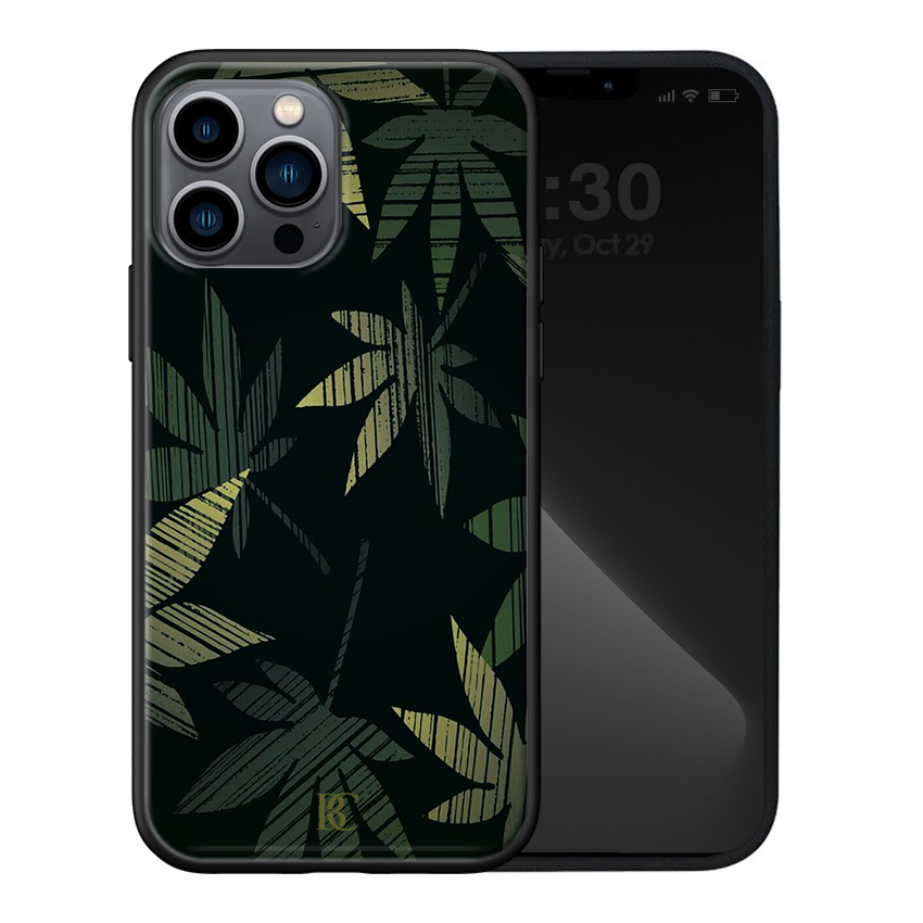 Θήκη Premium Apple iphone 12 Pro Max Cannabis Green