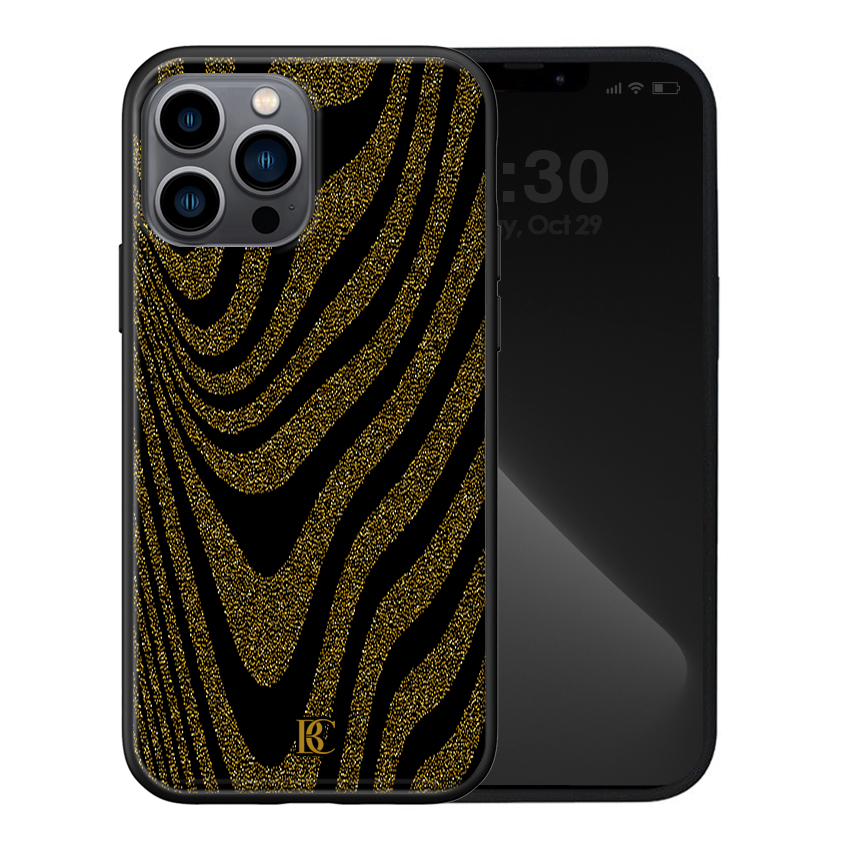 Θήκη Premium Apple iphone 12 Pro Max Golden Glitters
