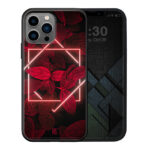 Θήκη Premium Apple iphone 12 Pro Neon Red Leaves