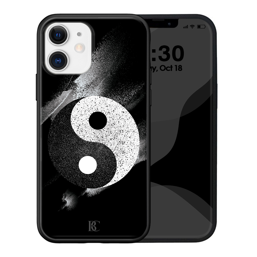 Θήκη Premium Apple iphone 12 Space Yin Yan