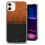 Θήκη Back Cover Apple iphone 12 Mini Brown Leather d1