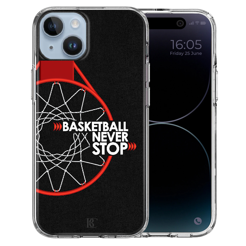 Θήκη Back Cover Apple iphone 14 Basketball Never Stop