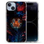 Θήκη Back Cover Apple iphone 14 Lion Tropical