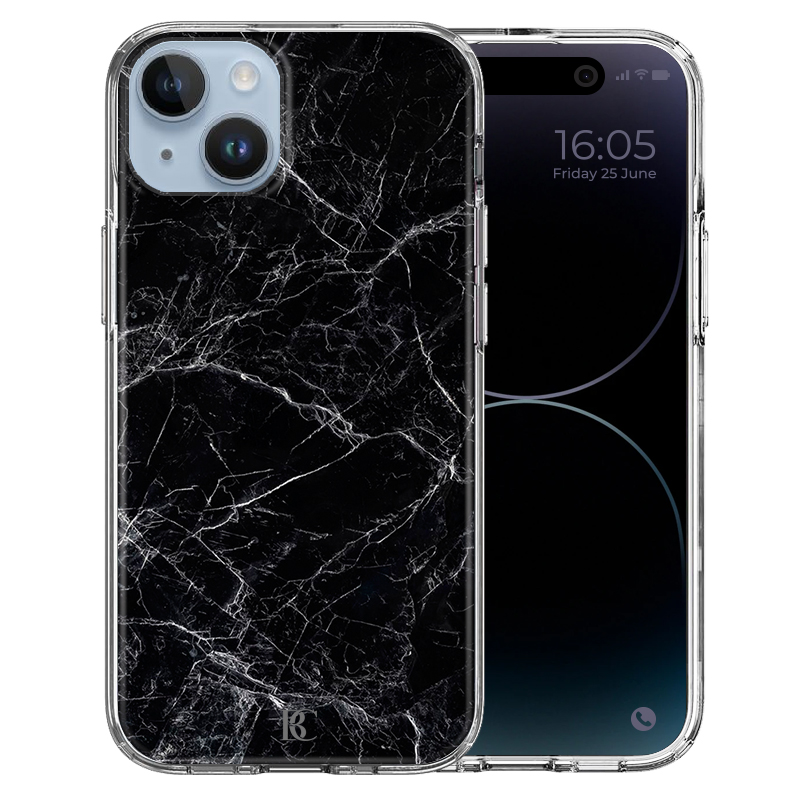 Θήκη Back Cover Apple iphone 14 Marble Black S