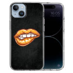 Θήκη Back Cover Apple iphone 14 Plus Lips Gold