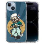 Θήκη Back Cover Apple iphone 14 Plus Moto Skull