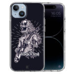 Θήκη Back Cover Apple iphone 14 Plus Skull Rock n Roll