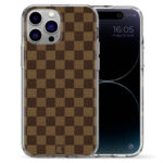 Θήκη Back Cover Apple iphone 14 Pro Brown Chess
