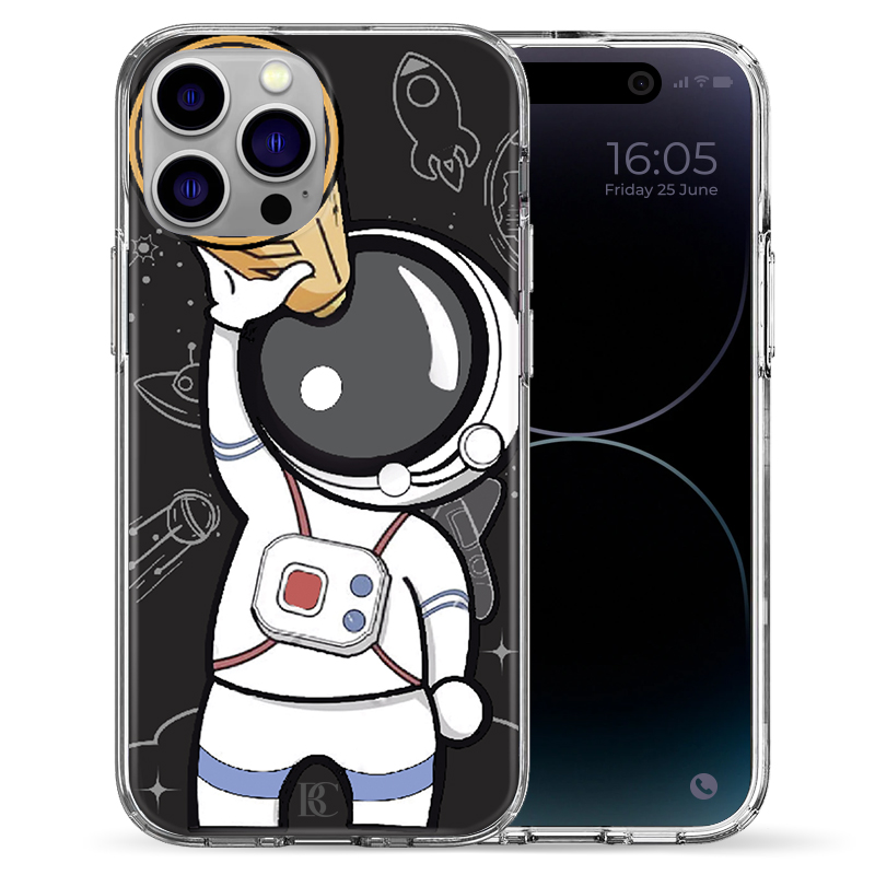 Θήκη Back Cover Apple iphone 14 Pro Max Astronaut