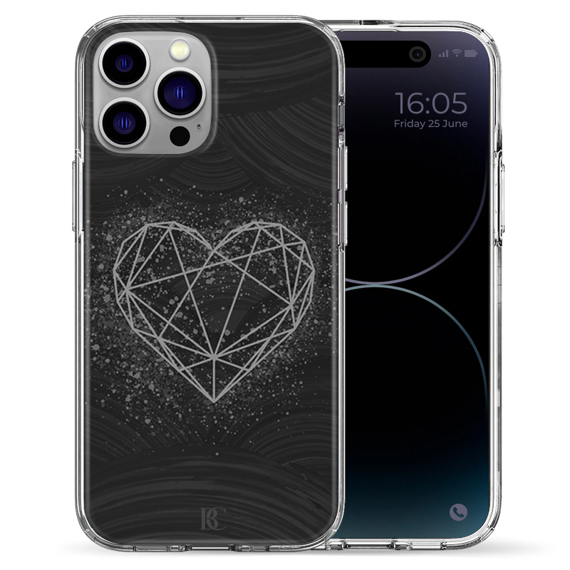 Θήκη Back Cover Apple iphone 14 Pro Max Diamond Heart