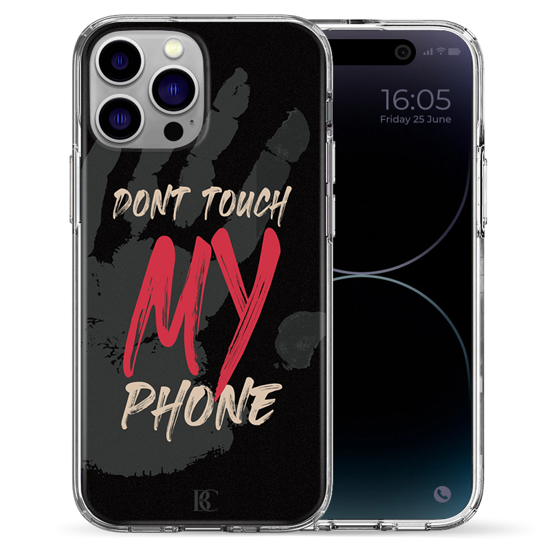 Θήκη Back Cover Apple iphone 14 Pro Max Dont Touch My Phone