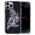 Θήκη Back Cover Apple iphone 14 Pro Skull Rock n Roll