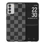 Θήκη Premium Samsung Galaxy A02s Brown Chess Balck Gray