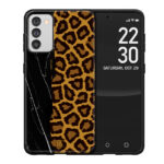 Θήκη Premium Samsung Galaxy A02s Marble Black Leopard