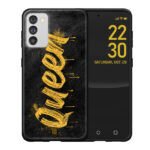 Θήκη Premium Samsung Galaxy A02s Queen Black Gold
