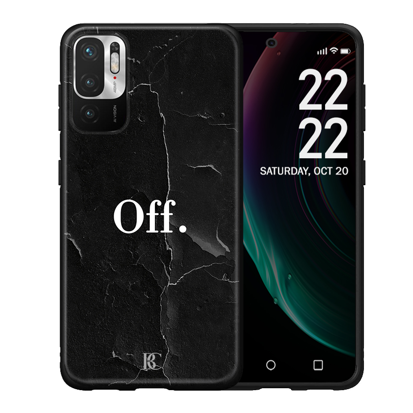 Θήκη Premium Xiaomi Redmi Note 10 5G Poco M3 Pro Marble Off