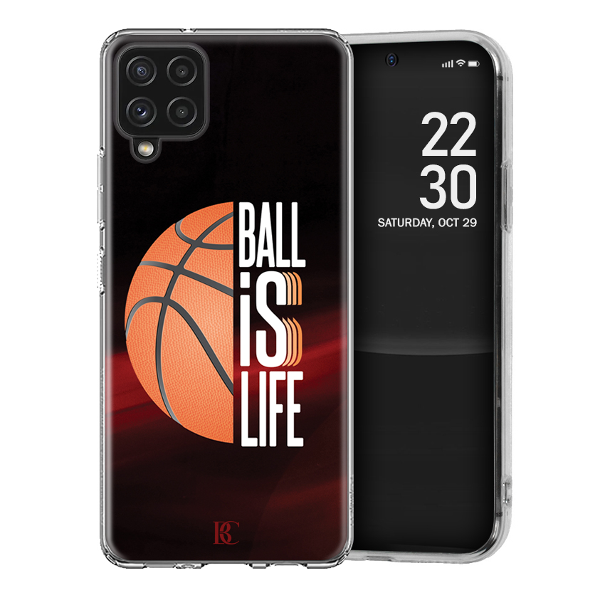 Θήκη Back Cover Samsung Galaxy A22 4G Ball is life