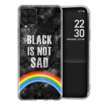 Θήκη Back Cover Samsung Galaxy A22 4G Black is not sad