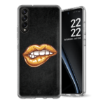 Θήκη Back Cover Samsung Galaxy A50 A30s A50s Lips Gold