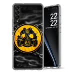 Θήκη Back Cover Samsung Galaxy A50 A30s A50s Skull Mask Yellow