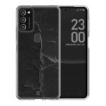 Θήκη Back Cover Samsung Galaxy M21 / M30s Marble Black White