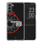 Θήκη Back Cover Samsung Galaxy S21 Basketball Never Stop