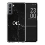Θήκη Back Cover Samsung Galaxy S21 Marble Off
