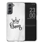 Θήκη Back Cover Samsung Galaxy S21 Queen White