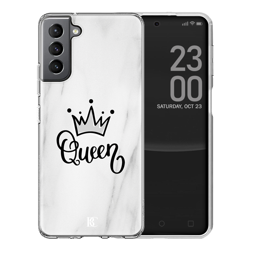 Θήκη Back Cover Samsung Galaxy S21 Queen White