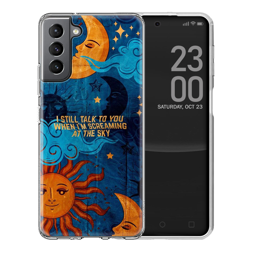Θήκη Back Cover Samsung Galaxy S21 Screaming sky