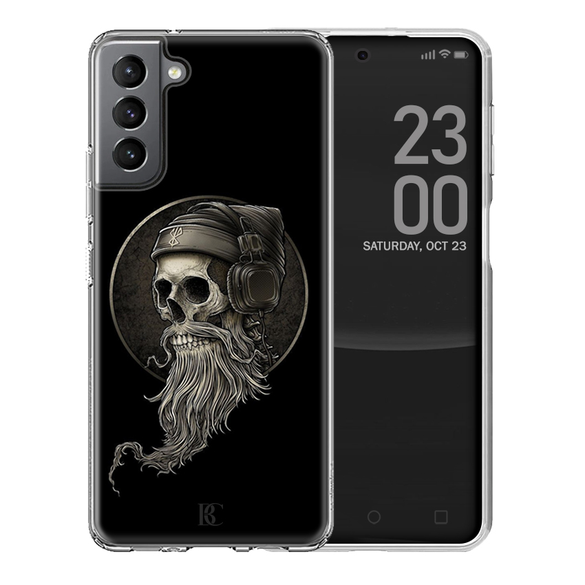Θήκη Back Cover Samsung Galaxy S21 Skull Music