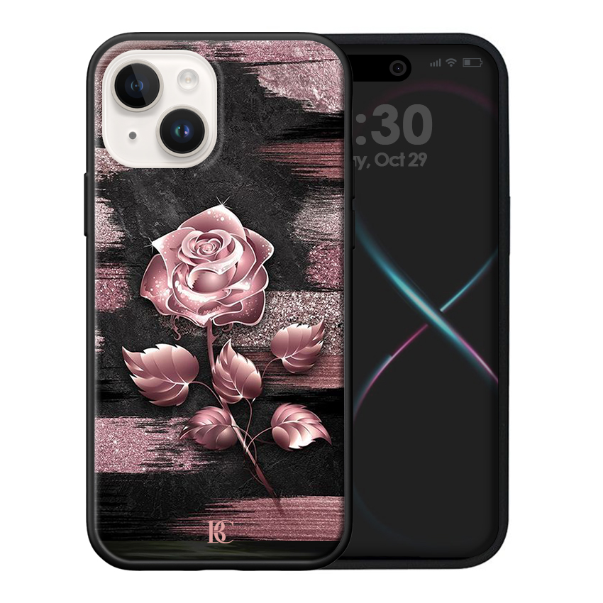 Θήκη Premium Apple iPhone 14 Plus Glitter Rose