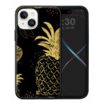 Θήκη Premium Apple iPhone 14 Pineapple Black Gold