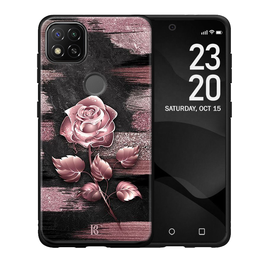 Θήκη Premium Xiaomi Redmi 9c Glitter Rose