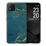 Θήκη Premium Xiaomi Redmi Blue Gold Marble Textured