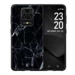 Θήκη Premium Xiaomi Redmi Note 9s 9 Pro 9 Pro Max Marble Black White Lines