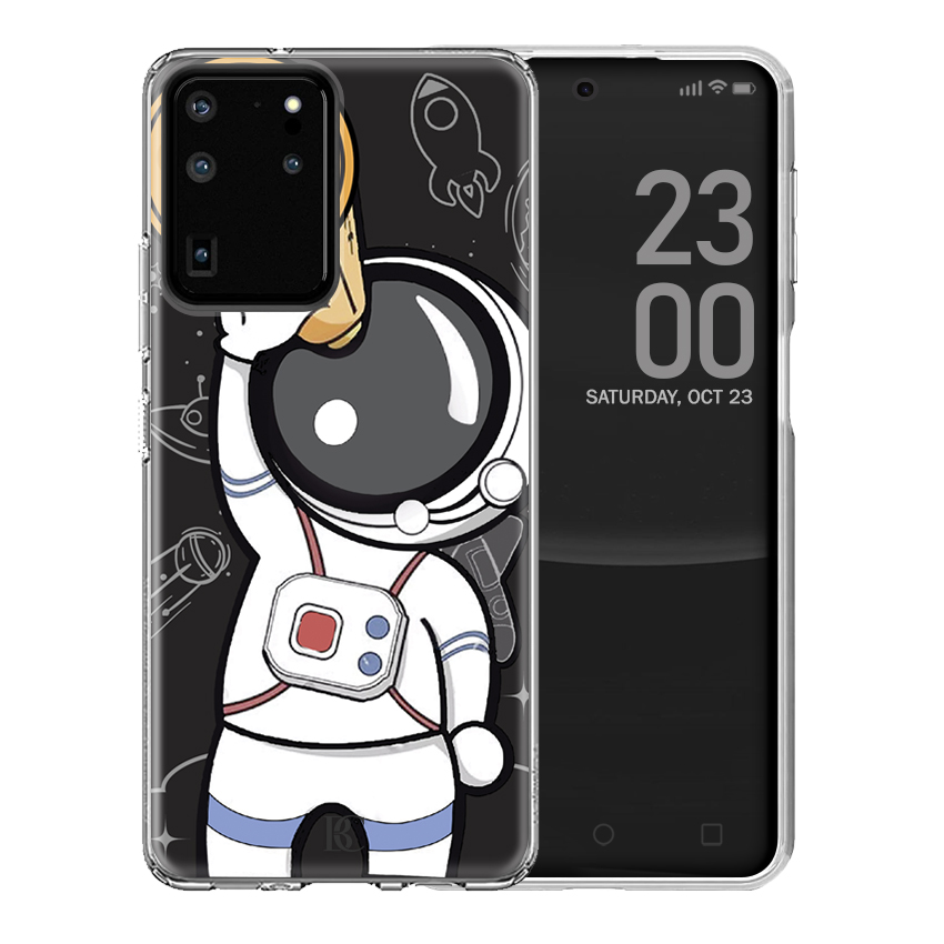 Θήκη Σιλικόνης Samsung Galaxy S20 Ultra Astronaut