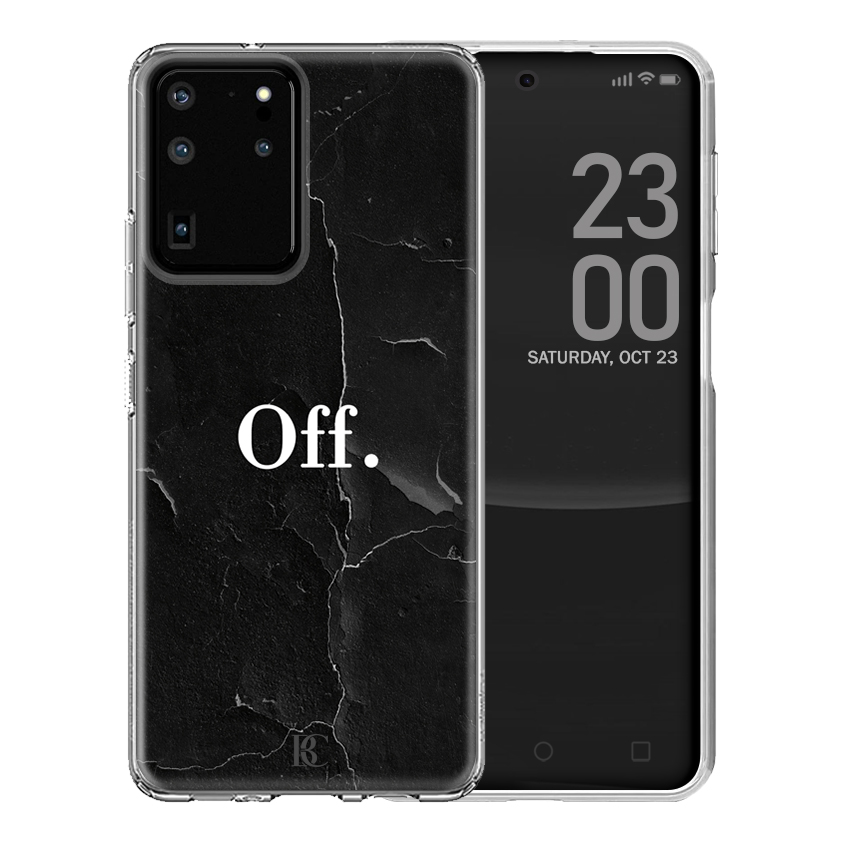 Θήκη Σιλικόνης Samsung Galaxy S20 Ultra Marble Off