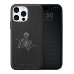 Θήκη Black Level Merry Skull Premium Apple iPhone 14 Pro Max