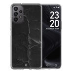 Θήκη Back Cover Samsung Galaxy A13 4G Marble Black White