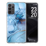 Θήκη Back Cover Samsung Galaxy A23 Marble Blue Gold