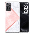 Θήκη Back Cover Samsung Galaxy A23 Marble Pink Glitter A