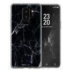 Θήκη Back Cover Samsung Galaxy S9 Marble Black White Lines