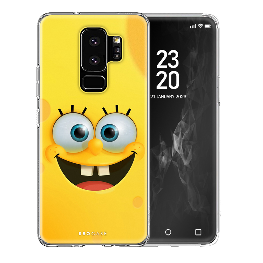 Θήκη Back Cover Samsung Galaxy S9 Smile Yellow
