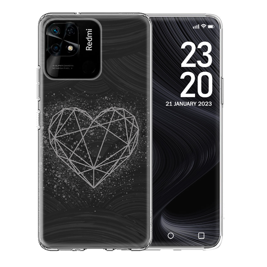 Θήκη Back Cover Xiaomi Redmi 10C Diamond Heart