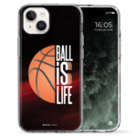 Θήκη Back Cover Apple iPhone Apple iPhone 15 Ball is Life 1.png