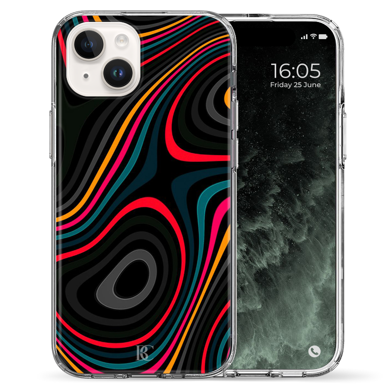Θήκη Back Cover Apple iPhone Apple iPhone 15 Circle Lines 2.png