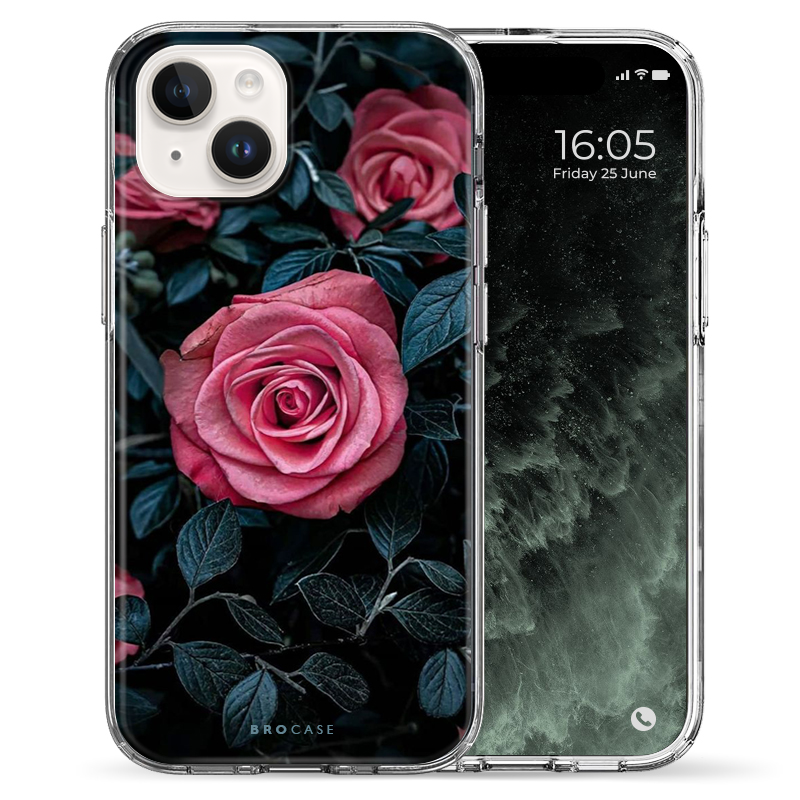 Θήκη Back Cover Apple iPhone Apple iPhone 15 Garden Rose 1.png