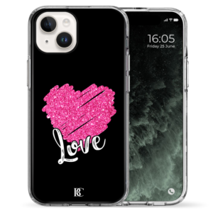 Θήκη Back Cover Apple iPhone Apple iPhone 15 Heart Glitter Love 2.png